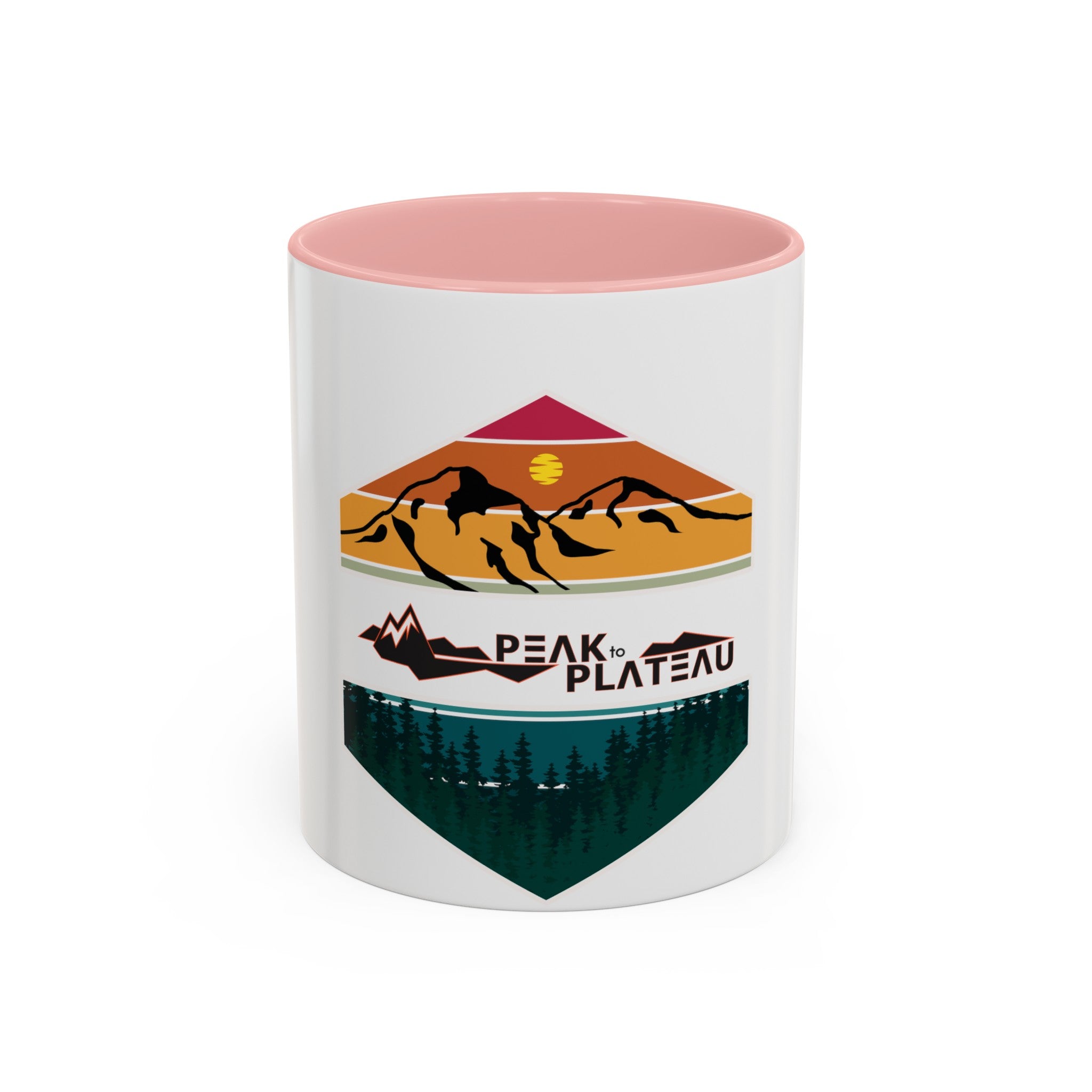 Buy pink Diamond Mountain Coffee Mug (11, 15oz)