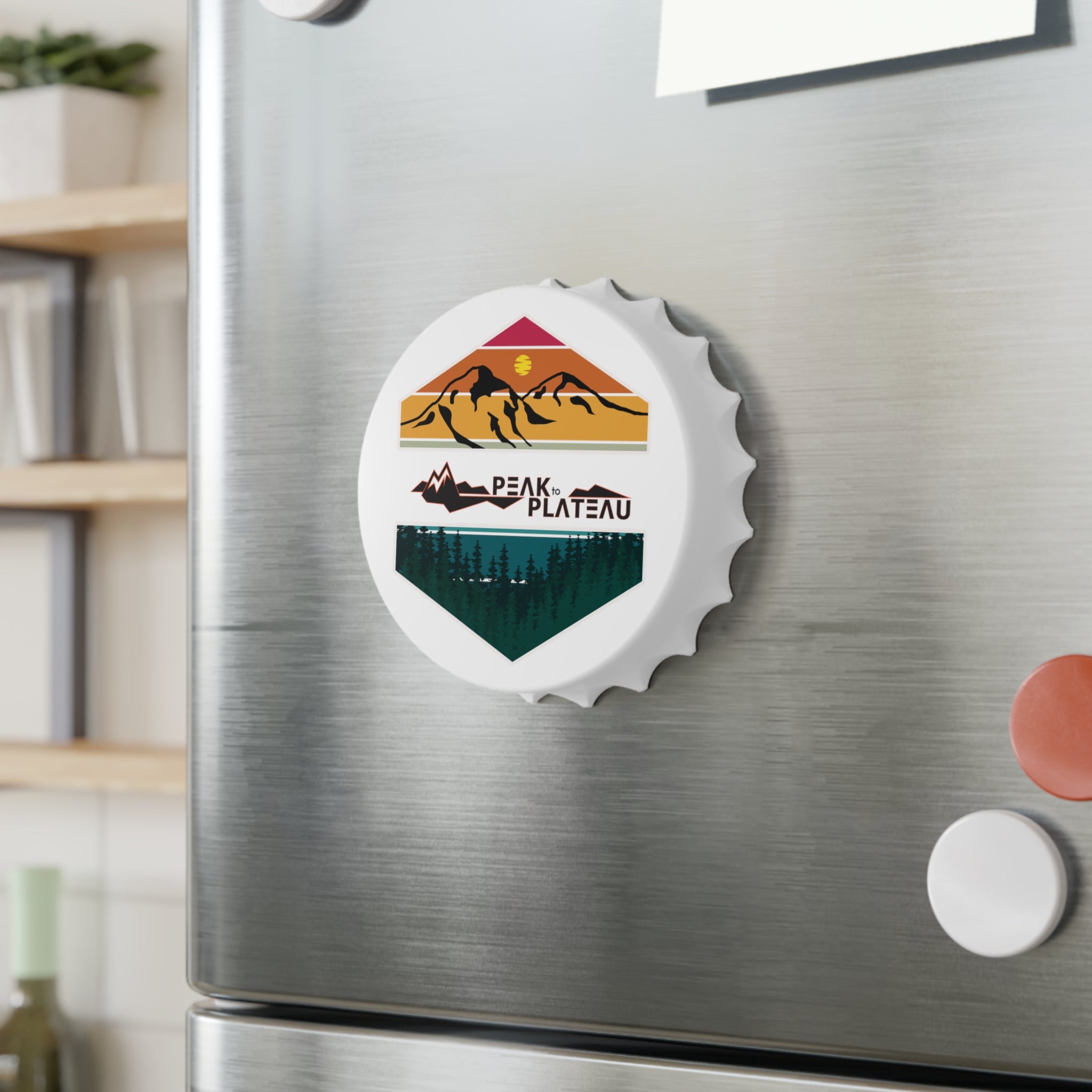 Diamond Mountain Magnetic Bottle Opener