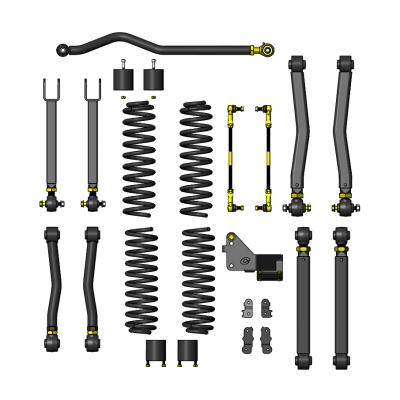 Jeep Wrangler 2.5" OVERLAND+ Lift Kit 2007-2018, JK