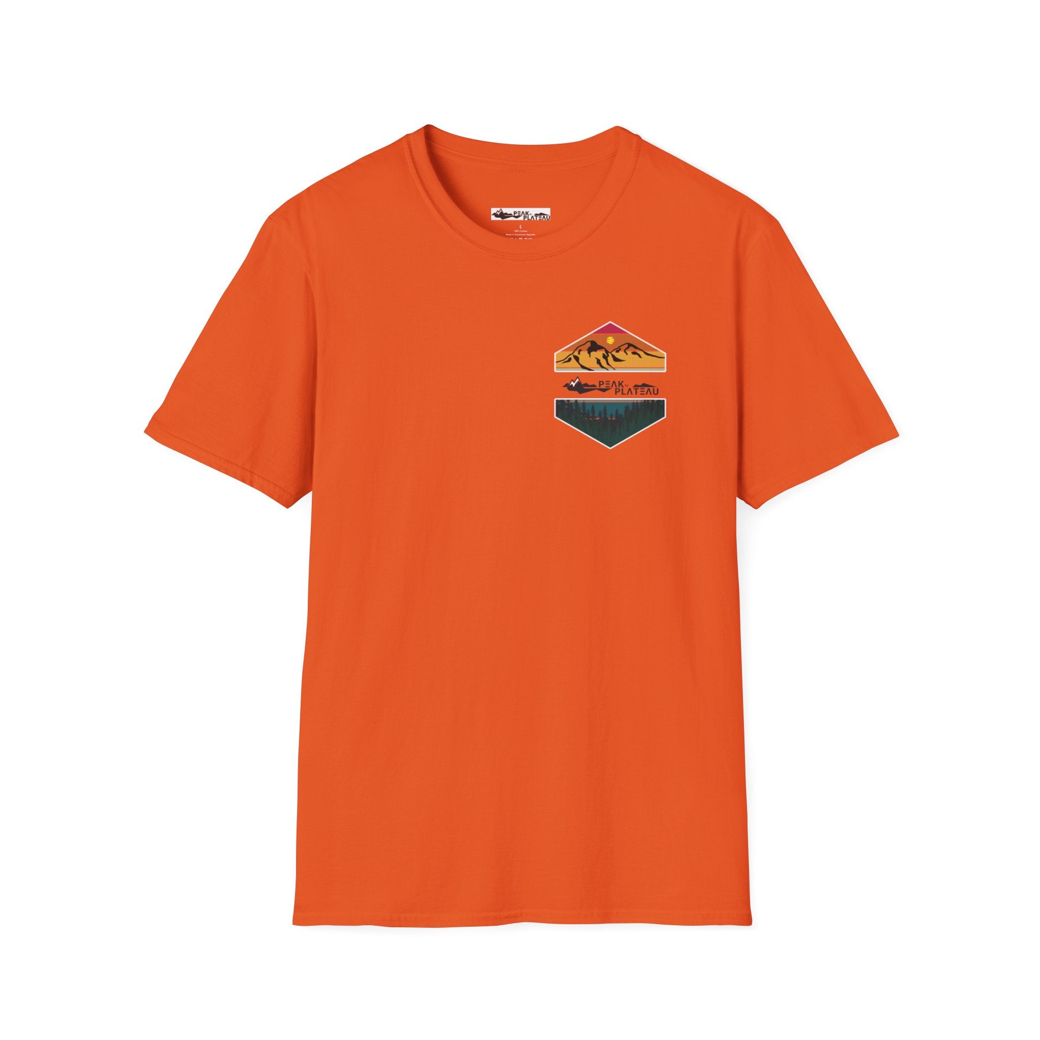 Buy orange Diamond Mountain Softstyle T-Shirt