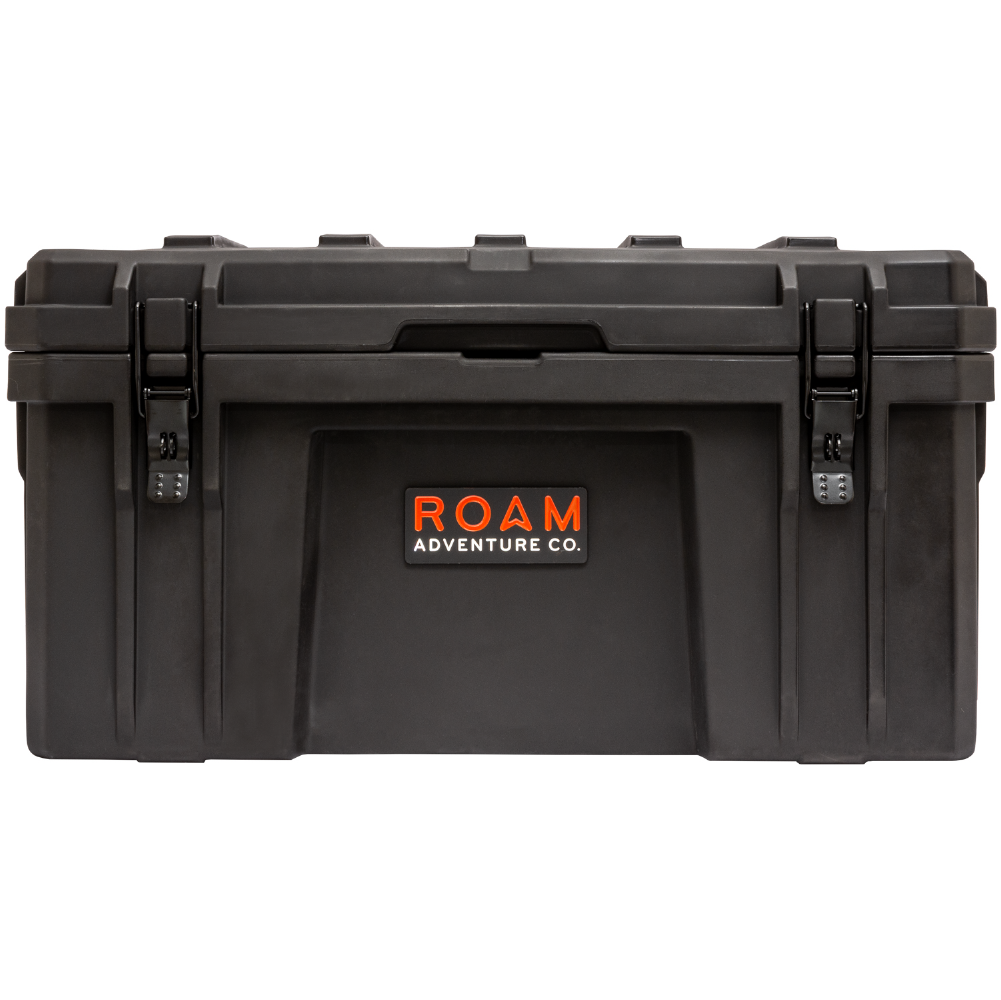 ROAM 82L Rugged Case - medium heavy-duty storage box shown in Black