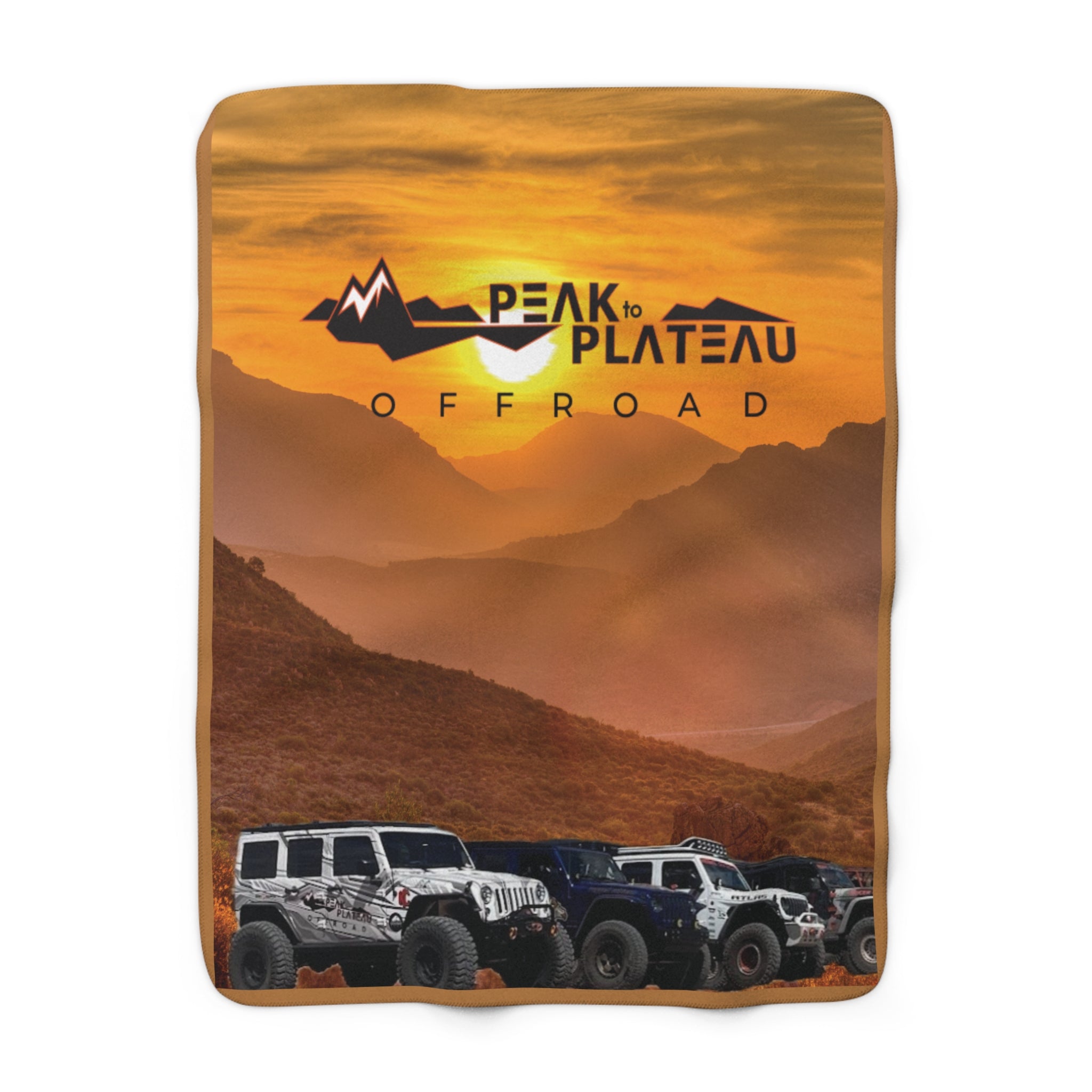 Sherpa Fleece Blanket - Offroad and Overland Camping Adventure - 0