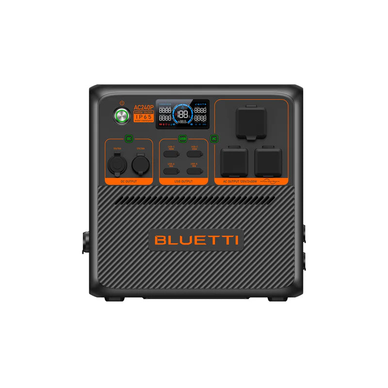 BLUETTI AC240P Portable Power Station | 2,400W 1,843Wh - 0