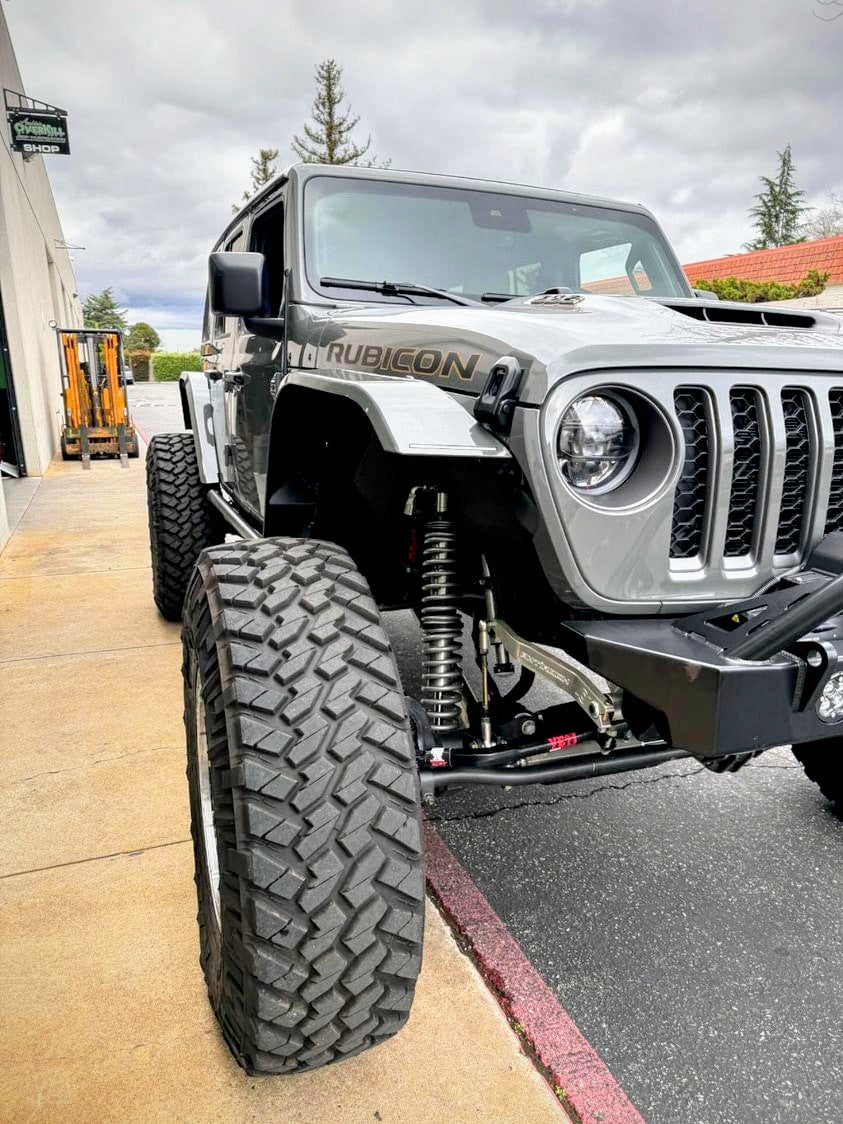 JL/JT Aluminum High Line Fender Flares (Front)