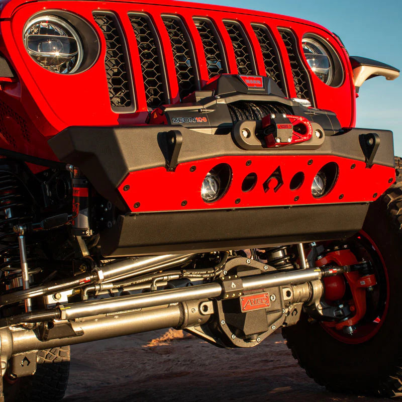 Artec Nighthawk Front Bumper W- Aluminum Skid For JK, JL, & JT