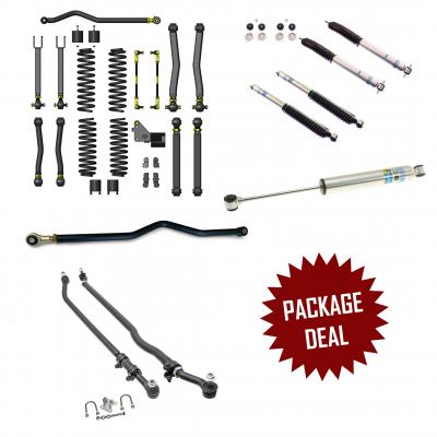 2.5"-4.5" OVERLAND+ - JK - PACKAGE DEAL