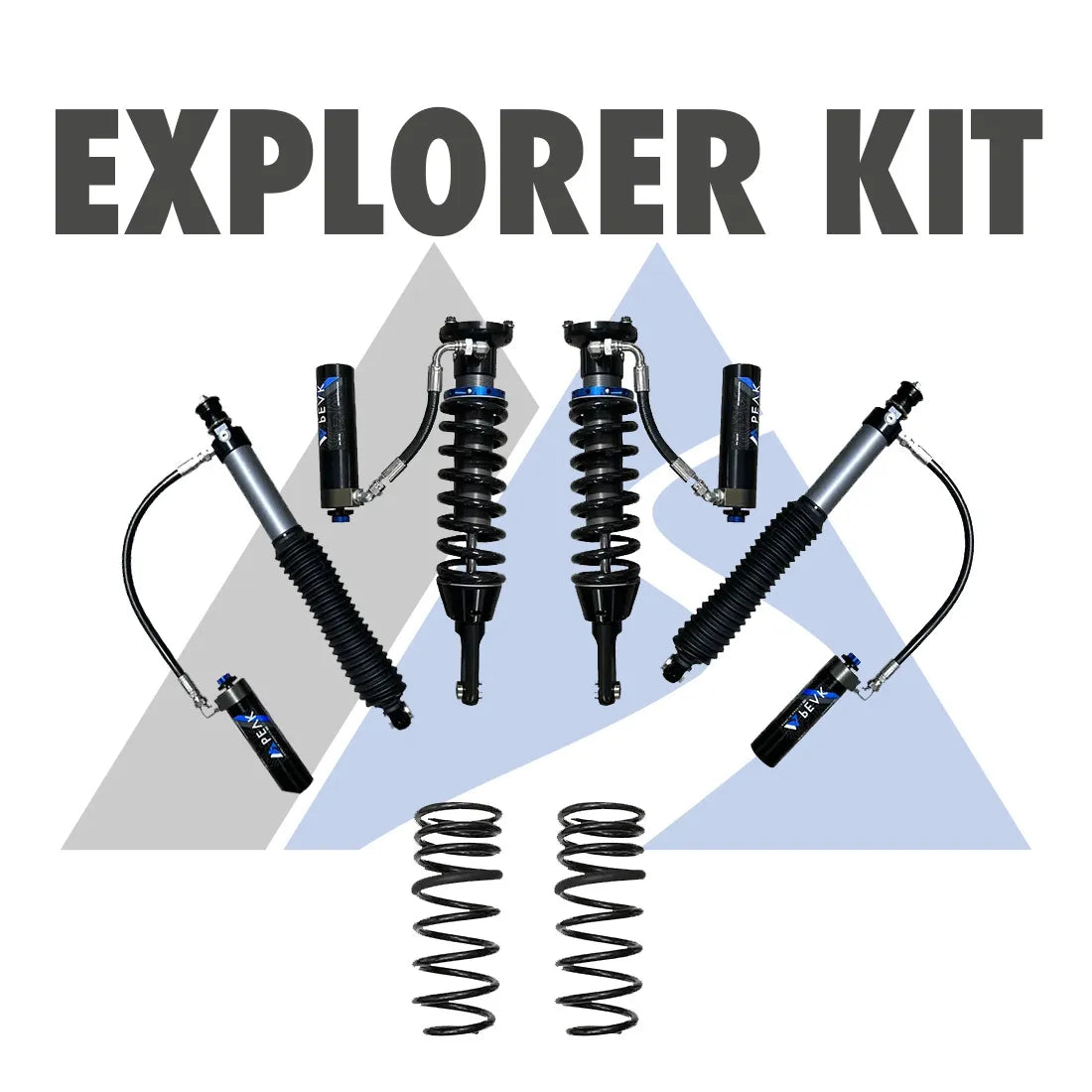 Peak Suspension 2.5″Explorer Kit | Toyota Tundra / Sequoia 2022+