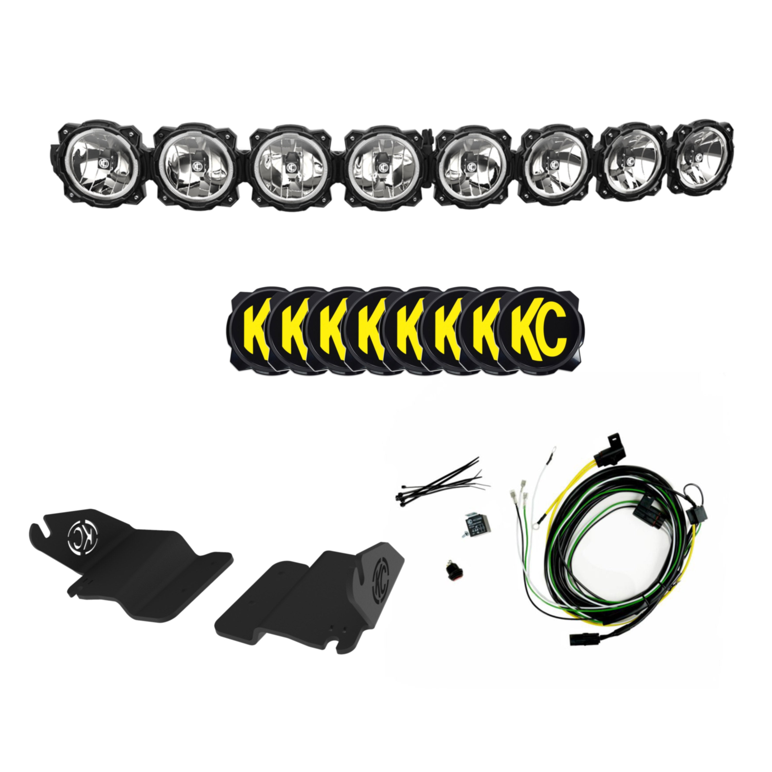 Gravity LED Pro6 - 50" Light Bar Kit - for 21+ Ford Bronco