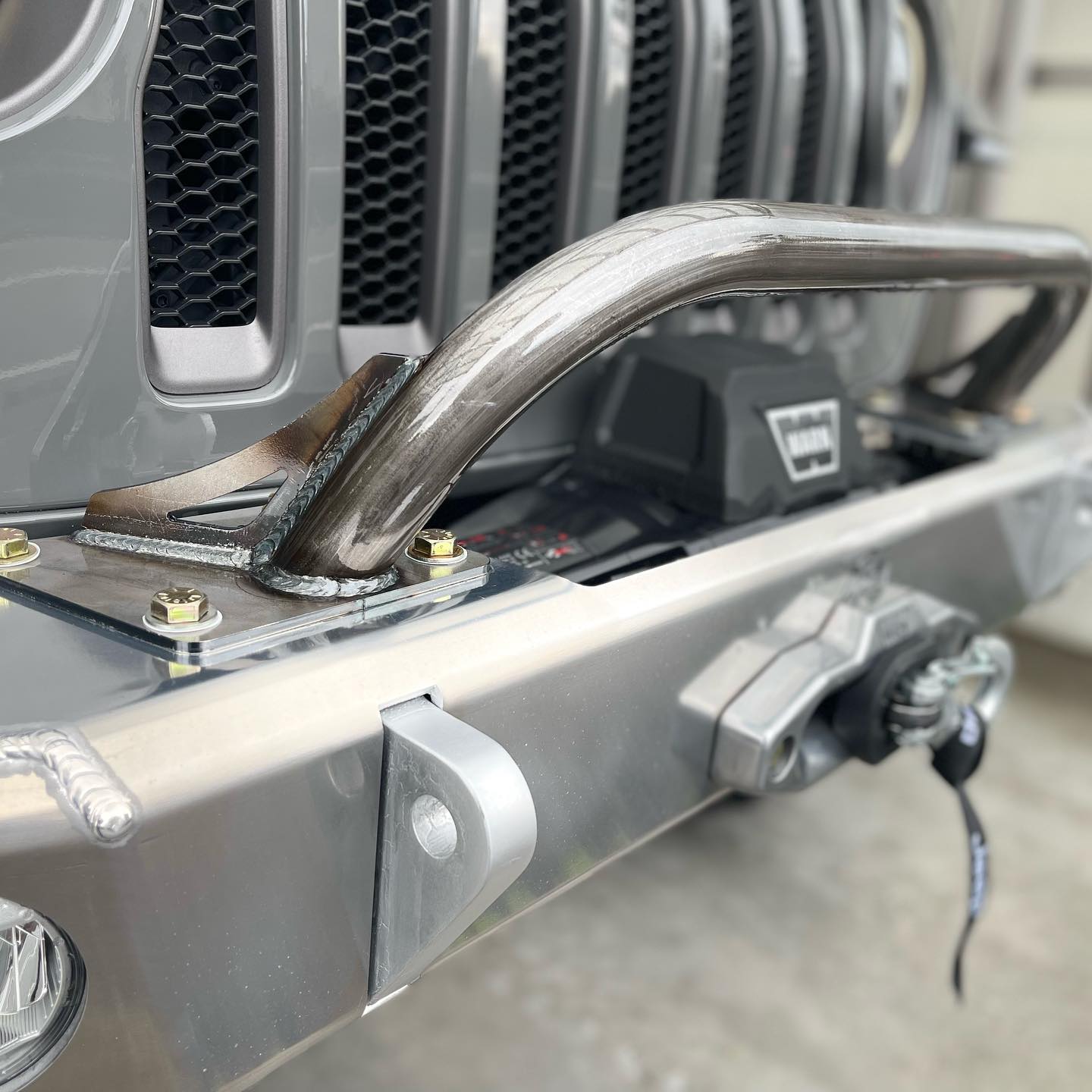 JL/JT Front Bumper - Aluminum Adventure Series - 0