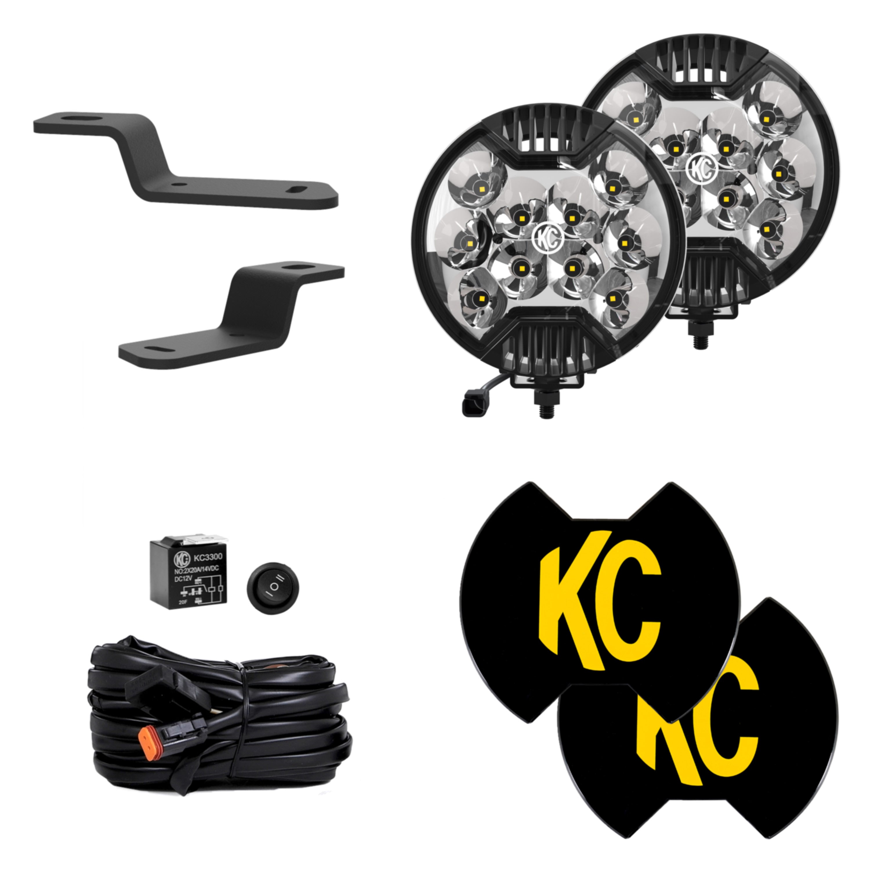 SlimLite LED - 2-Light System - Ditch Light Kit - for 21+ Ford Bronco