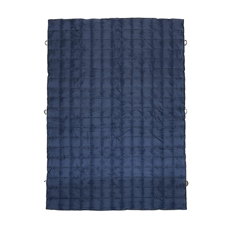 CLASSIC NAVY PUFFY BLANKET