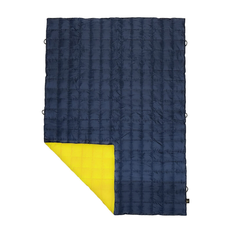 CLASSIC NAVY PUFFY BLANKET